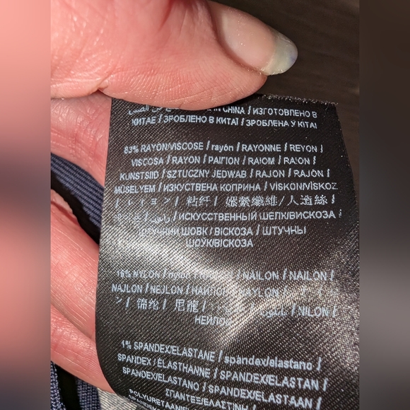 Y2K Navy Bandage Dress - Picture 10 of 14